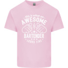 An Awesome Bartender Looks Like Mens Cotton T-Shirt Tee Top