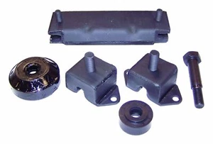 Crown Automotive 638629K Engine Mount Kit Fits CJ3 CJ5 CJ5A CJ6 CJ6A Willys - Picture 1 of 1