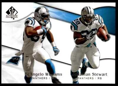 2009 SP Authentic Jonathan Stewart/DeAngelo Williams R65 - Image 1 of 2