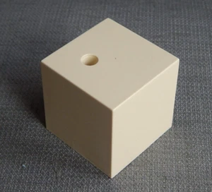 Vintage Parker Pen Ballpoint Desk Jotter Cube Off White - Picture 1 of 4