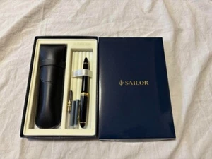 SAILOR 14K Gold 585 M Füllfederhalter schwarz - Bild 1 von 2