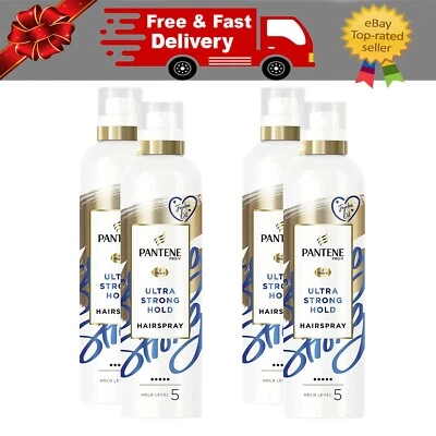 Pantene Styling Ultra Strong Hairspray 250ML- Pack 4 - Image 1 of 4
