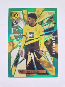Topps BVB Vernissage 2023/24 Ian Maatsen /99 Green Unbreakable Rookie - Picture 1 of 10