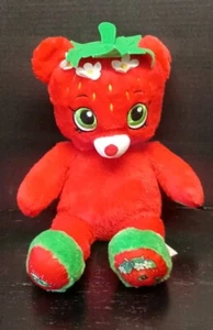 Build A Bear Strawberry Kiss Bear Plush 17" Shopkins BAB - Picture 1 of 4