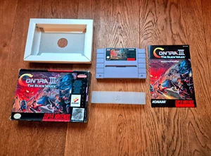 Contra III The Alien Wars (3) (US) SNES Super Nintendo inkl. OVP & Anl. NTSC-U - Picture 1 of 7