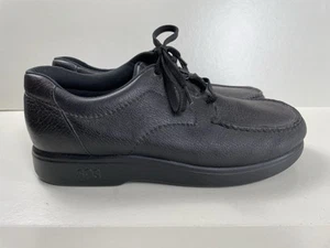 SAS Herren 10,5 M Schuhe Schwarz Leder Oxford Schnürschuhe Top Zustand J5451578 - Bild 1 von 15