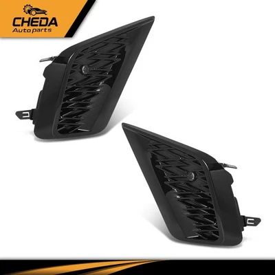 Cubierta del parachoques delantero rejilla ventilación inserto izquierda y derecha apto para Lexus NX300 2018-2021 Foto 1 de 4