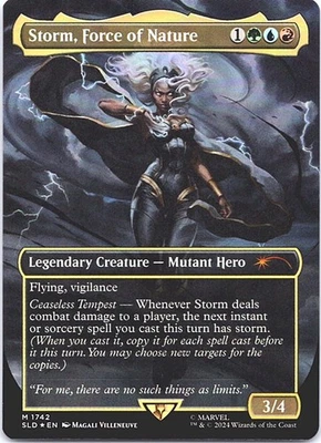 Storm, Force of Nature (Rainbow Foil) 1742 Secret Lair Drop Series NM FOIL MTG - Image 1 of 2