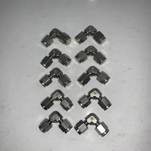 Swagelok Edelstahl Winkelverschraubung, 1/8" Rohr, SS-200-9 - Bild 1 von 3