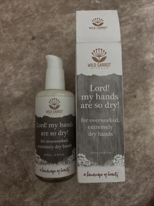 wild carrot lord! my hands are ao trockene Lotion pflanzlich 200 ml/7 Unzen neu versiegelt im Karton - Bild 1 von 5