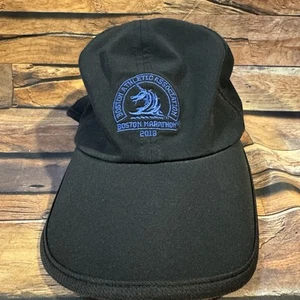 Adidas Boston Marathon 2018 Gorra Gorra Mujer’s Negra Ajustable Correa Atletismo - Imagen 1 de 7