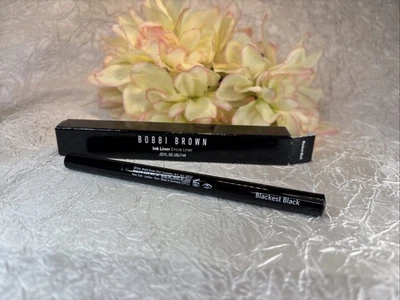 BOBBI BROWN TINTA DELINEADOR LÍQUIDO LÁPIZ DELINEADOR DE OJOS - NEGRO MÁS NEGRO - Tamaño completo Nuevo en caja Gratis Foto 1 de 2