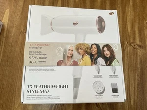T3 Featherweight StyleMax 1875W Hair Dryer - White & Rose Gold (77832) - Picture 1 of 10