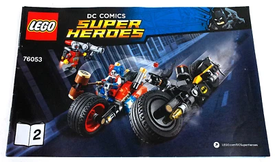 LEGO DC Comics Super Heroes 76053 Instrucciones SOLO MANUAL Foto 1 de 2