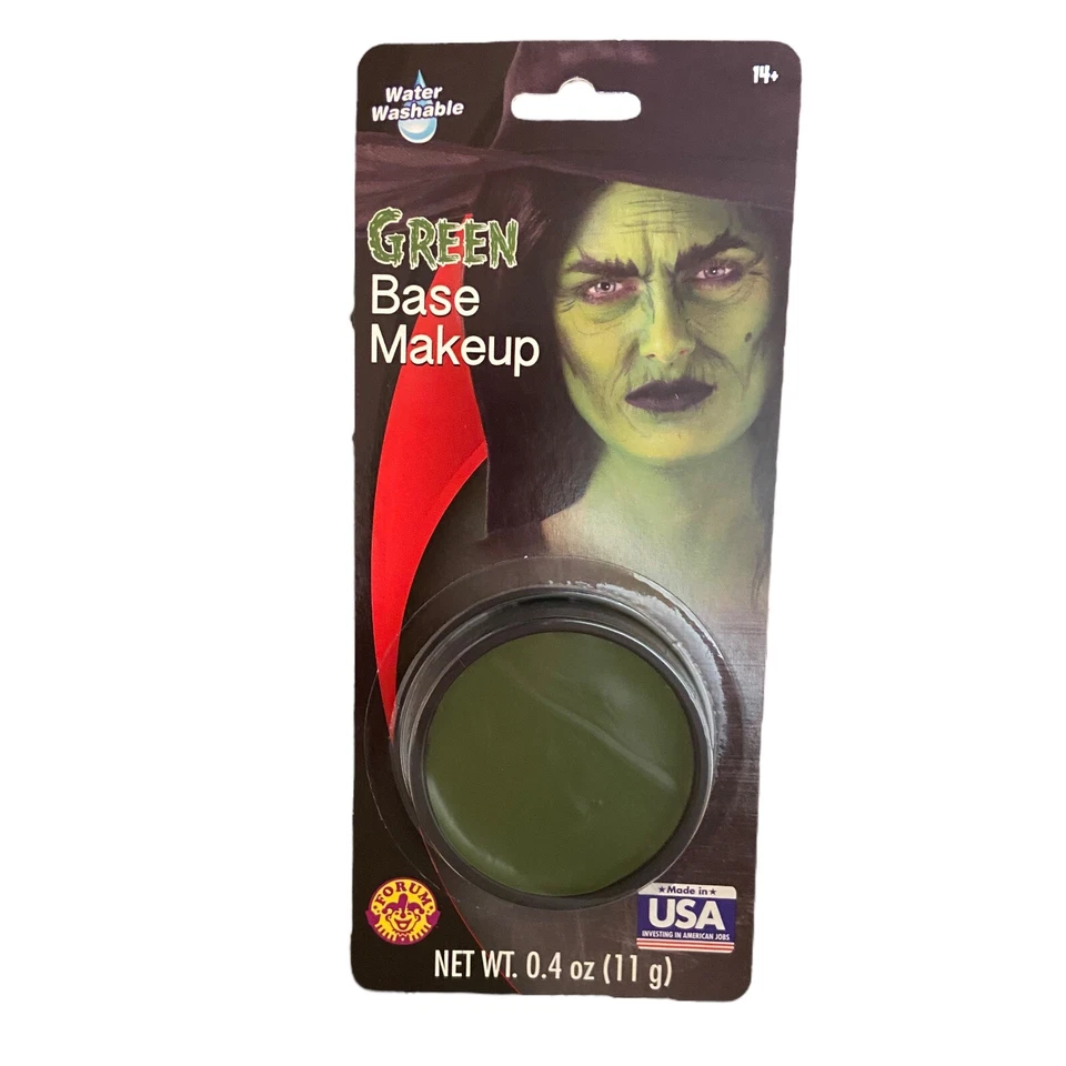 Rubíes Verde Ejército Oscuro Base Cara Halloween Con Rana Grasa Pintura Maquillaje #18167 Foto 1 de 1