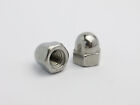 DOME NUTS M3,4,5,6,8,10,12mm A2 STAINLESS STEEL FOR METRIC BOLTS