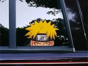 Calcomanías de vinilo para coche Nar uto Sage Peek Peeker Peeking Window anime ninja - Imagen 1 de 5