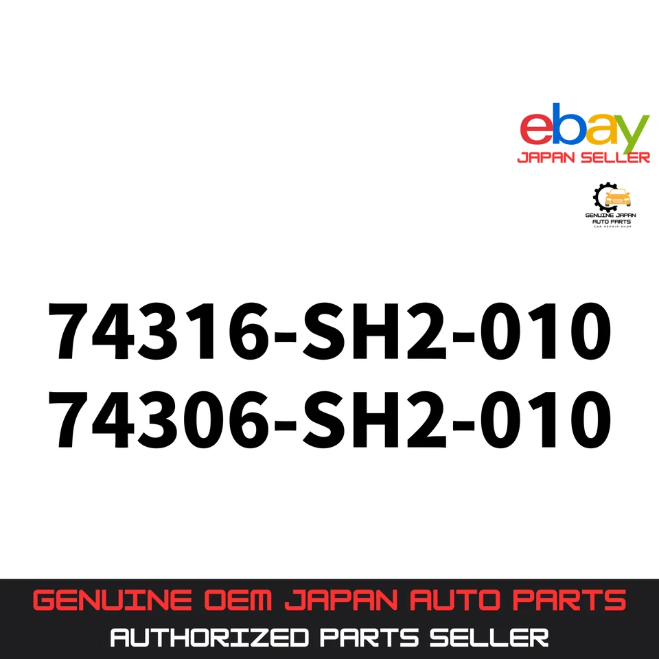 Honda Genuine CRX EF8 SIR Right & Left Side Roof Molding Trim Set OEM Foto 1 de 1