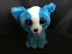 Ty Beanie Baby Boo's Prototype Blue Dog Chihuahua 6’’ Brand New 