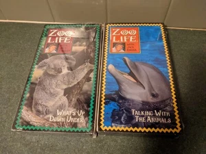 Zoo Life with Jack Hanna Talking With the Animals VHS 1994 Lots Of Two - Picture 1 of 4