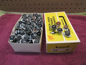 (4) NOS VINTAGE CINCH 7EB VACUUM TUBE SOCKET 7-PIN MINIATURE 6x4 0B2 - Bild 1 von 6