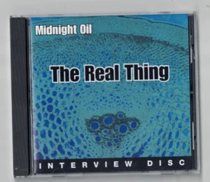 MIDNIGHT OIL The Real Thing PROMO CD Interview Disc - Foto 1 di 2
