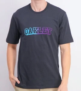 Oakley Men's Color Block Shirt Blue Size M 472-528 - Picture 1 of 4