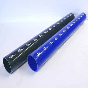 GCG SFS Performance Silicone Straight Hose 114mm (Black) - Per Inch - Picture 1 of 1
