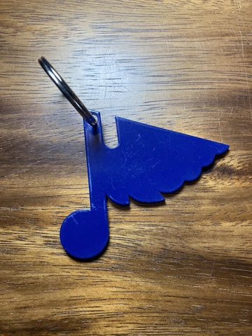 Vintage '90s St. Louis Blues Logo Keychain Cover