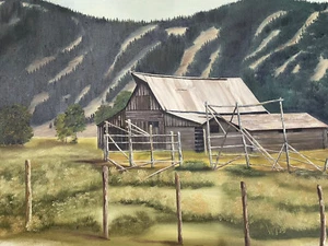 Original Landscape Oil Painting Signed - Picture 1 of 3