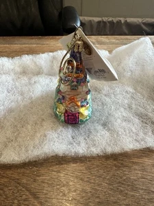 Christopher Radko 2001 Glass Christmas Ornament Chapel Of Love Church Vtg Poland - Picture 1 of 12