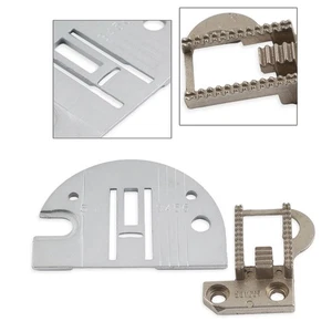 972 968 Needle Plate + Feed Dog Fit Singer 1812 2303 3102 4325 6012 966 974 2404 - Picture 1 of 11