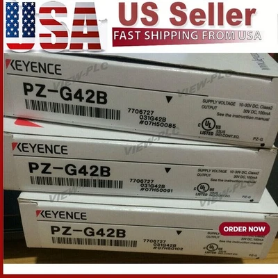 KEYENCE PZ-G42B Phototelectric Sensor PNP Out PZG42B New One US Free TAX - Image 1 of 3