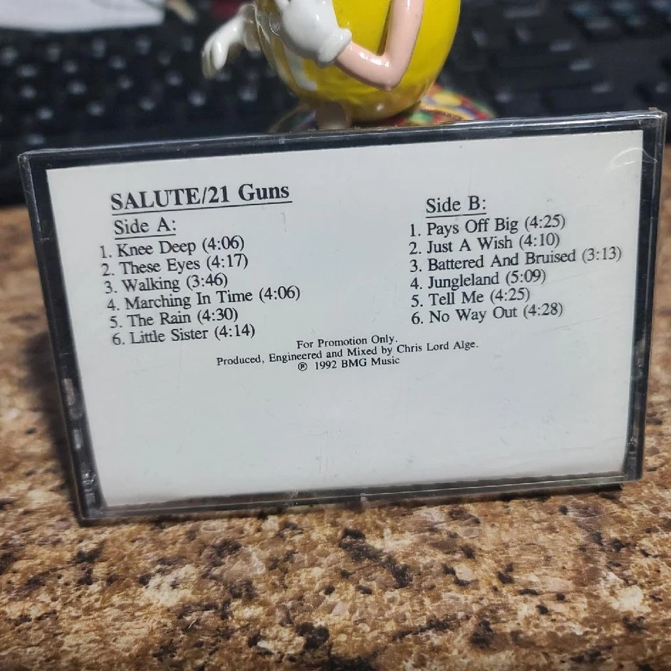 Salute/21 Guns - NEW Sealed PROMO Cassette Tape - Image 1 of 4