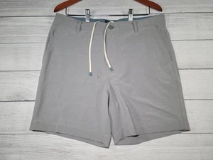 Faherty All Day Shorts Herren 35 grau Chino 7” entspannt lässig Kordelzug MANGEL - Bild 1 von 6