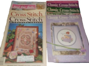 6 Cross Stitch Magazines 1989 1991 - Picture 1 of 10