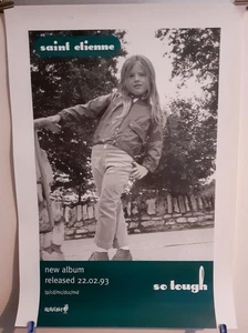 SAINT ETIENNE So Tough UK 1993 official 23" x 16" promo poster RARE! - Picture 1 of 1