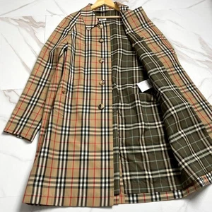 Burberry Archive Check Balmac Coat, Beige, Men's Size 48 - Picture 1 of 11
