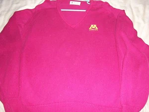 VINTAGE UNIVERSITY OF MINNESOTA SWEATER ANTIGUE XL - Picture 1 of 3
