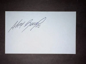Tarjeta índice firmada 3x5 Alexei Ramírez, White Sox (debut 2008) (HS) - Imagen 1 de 1