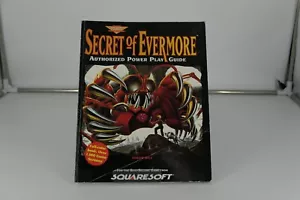 Secret of Evermore SNES Prima Squaresoft Strategy Power Play Strategy Guide - Picture 1 of 7
