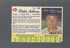 Post Cerial Baseball 1962 Richie Ashburn Card  186 Chicago Cubs