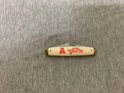 Canivete vintage Alabama National Football Champions 1992 caçador de ursos - Imagem 1 de 4