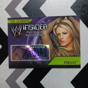 ASHLEY MASSARO 2006 Topps WWE Insider Restricted Access Auto AUTOGRAPH CARD RIP - Picture 1 of 3