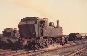 T28M) FOTOGRAFIA TRASPORTI TRENO LOCOMOTIVA A VAPORE 880 008 E 880 002 CUNEO - Bild 1 von 2