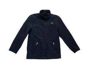 Spyder Youth Jacket Size L 14-16 Black Softshell Full Zip Casual Coat - Picture 1 of 7