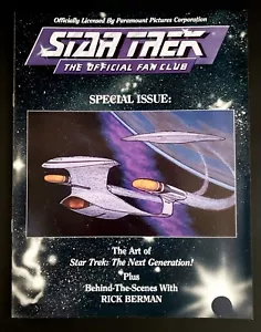 STAR TREK - The Official Fan Club Magazine 1988 SPECIAL ISSUE #60 - Bild 1 von 1