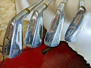 Set of 4 Wilson Blue Ridge Sam Snead, 3,5,7 & 9 Irons, Unlite Steel Golf Clubs - Picture 1 of 12