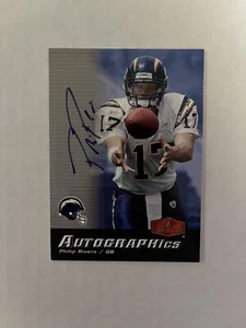 Philip Rivers AUTOGRAPH 2006 Flair Showcase Autographics #AU-PR Chargers - Picture 1 of 3