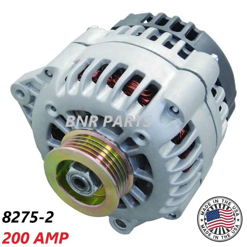 Alternador 200 AMP 8275-2 Chevy Cavalier Pontiac Sunfire alto rendimiento NUEVO HD Foto 1 de 1